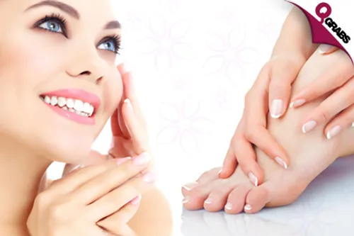 For QR70, Get a Manicure & Pedicure OR for QR150 Receive a Thalgo Facial OR for QR199 Enjoy Both Mani, Pedi AND Facial! (Up to QR440 Value)